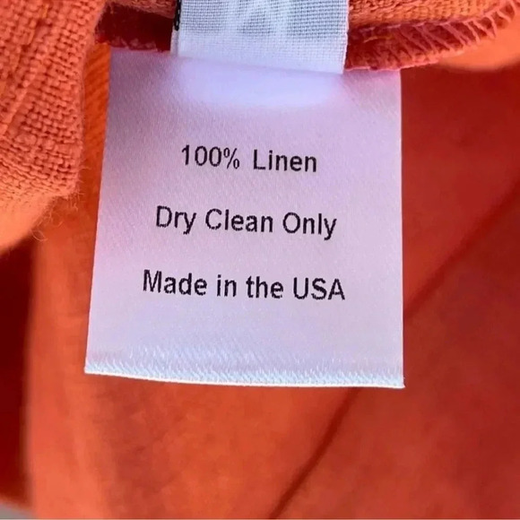 Soludos linen jacket shirt size medium - Picture 7 of 7